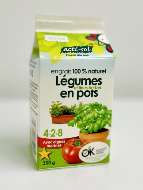  Engrais 4-2-8 pour légumes et fines herbes