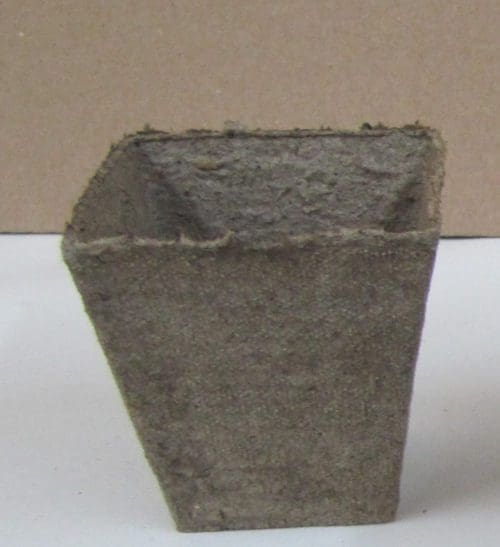 Contenant de tourbe Jiffy 7,5 cm carré