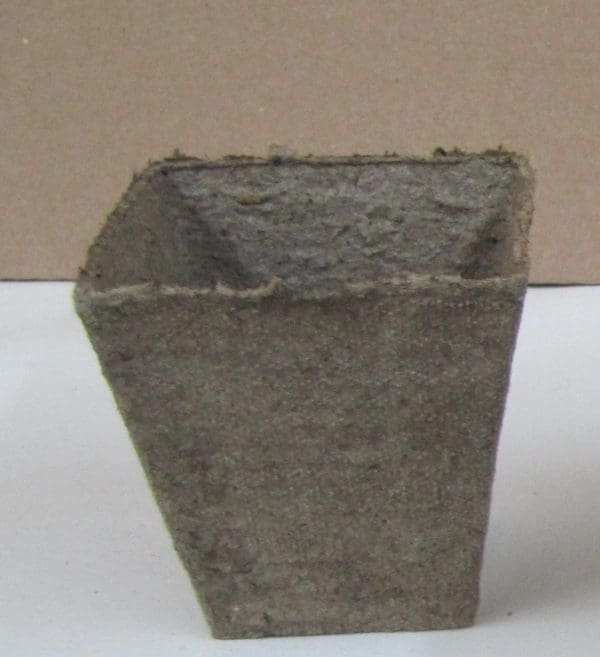 Contenant de tourbe Jiffy 7,5 cm carré