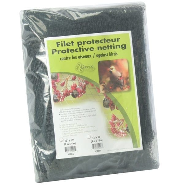 Filet pour jardin anti-oiseaux 4 X 4 M