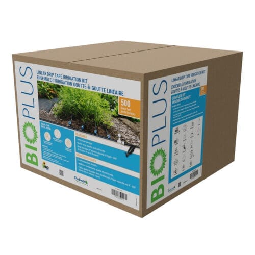  Ensemble d’irrigation goutte-à-goutte linéaire 500′ Bio Plus™